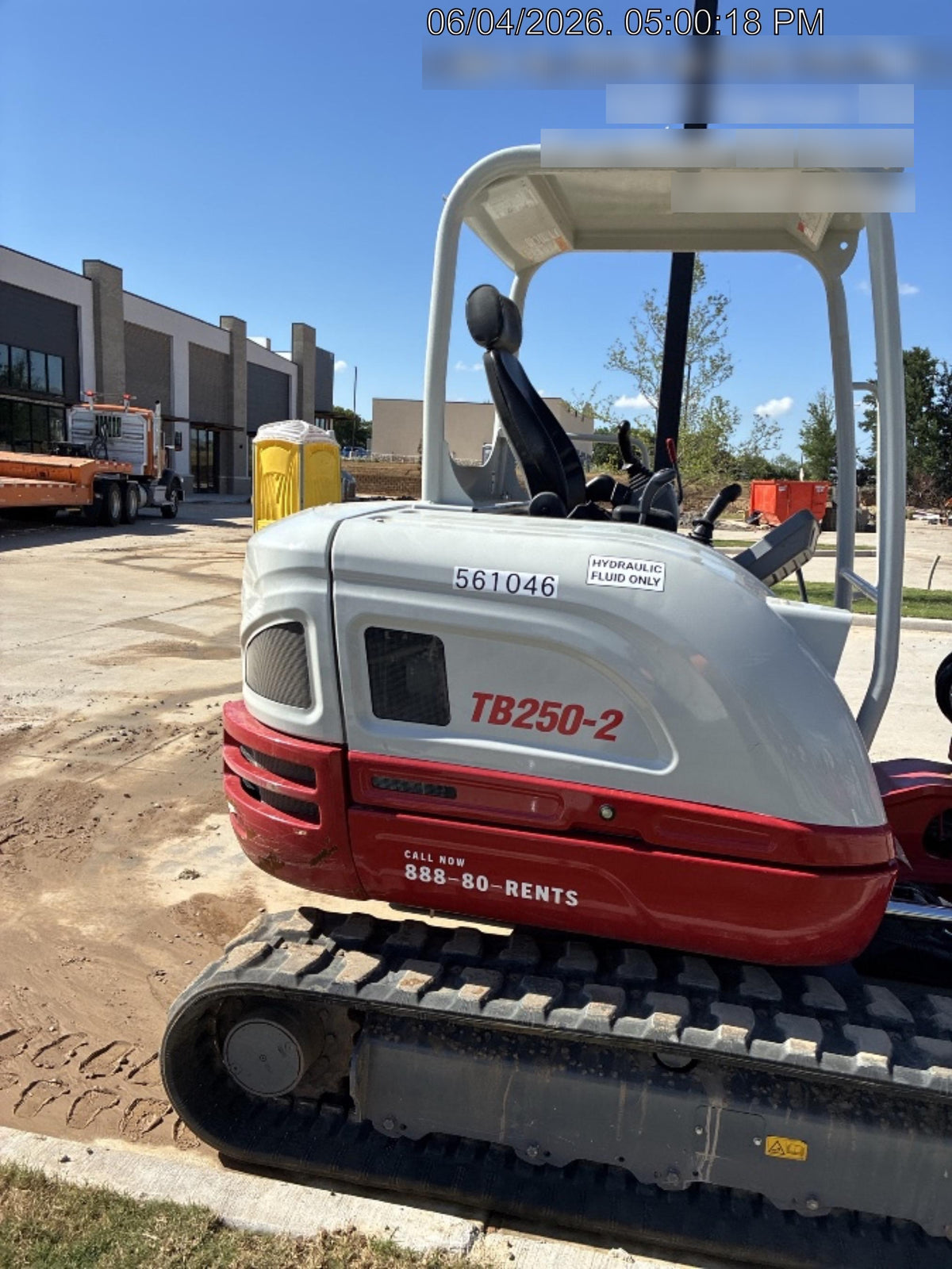 2025 TAKEUCHI TB250-2R