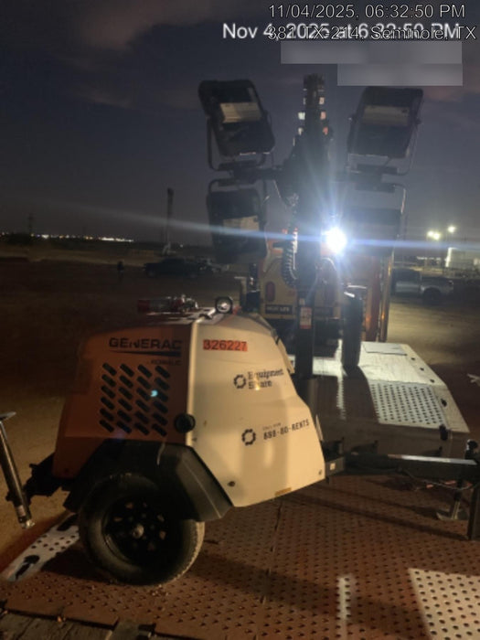 2023 Generac MLT2 Diesel, Flex Switch 120V Input, Powerzone Controller, (4) 320W LED Lights, 4kW Generator, 39.9 Gal Fuel Tank, 2" Ball, T3