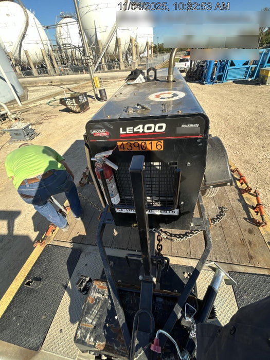 2024 Lincoln Electric LE400 Kubota V1505, Trlr, Cable Rack, Light Kit, ES Decals, T3