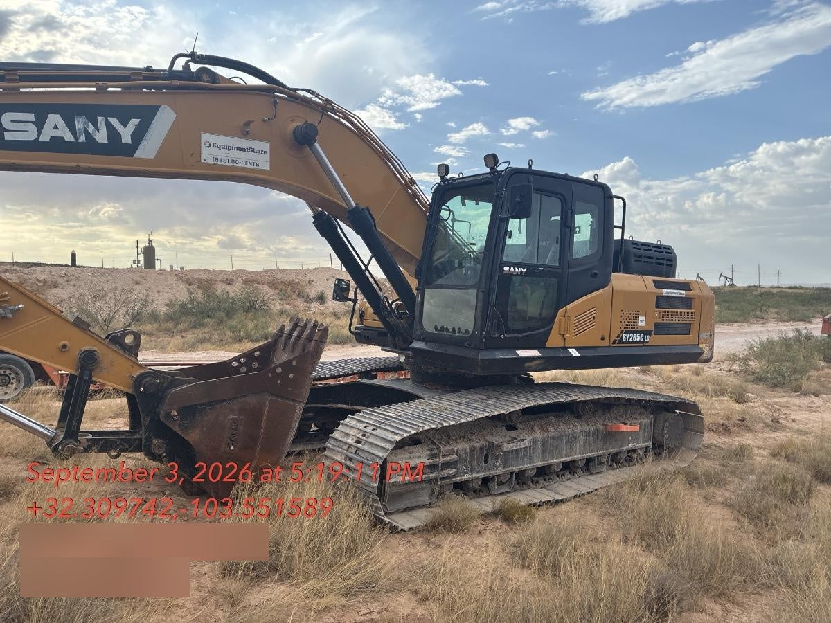 2019 SANY SY265C LC