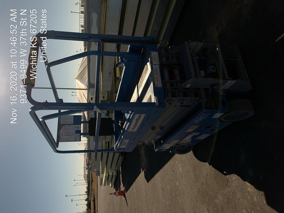 2019 Genie GS-1930 Fixed rails with chain Entry