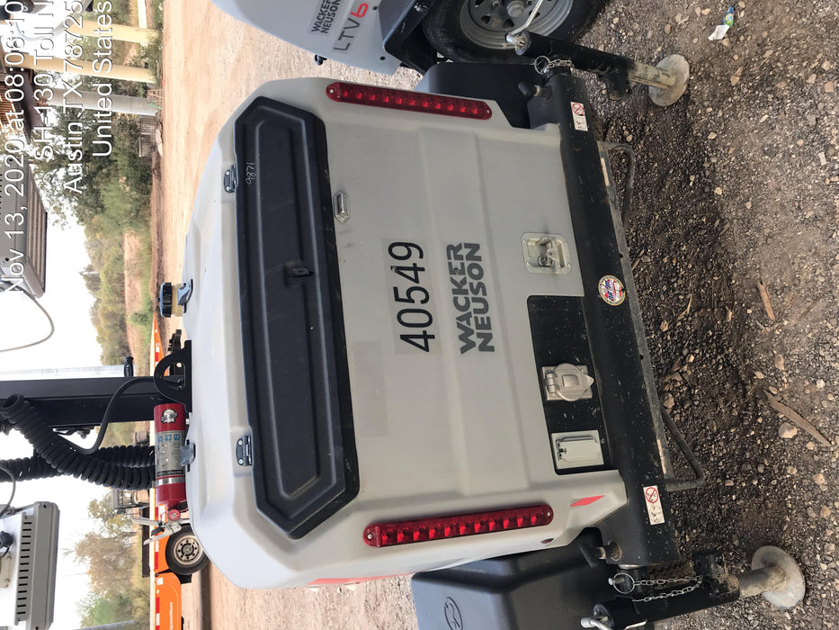 2019 Wacker Neuson LTV6K-LED LTV6K Light Tower, LED 300W, Telematics EQ SH Kubota