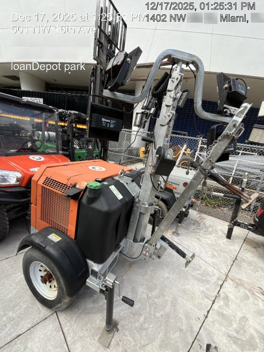 2023 Wanco WLTT-4MM4K Diesel, Deep Sea Controller, Shore Power Plug, Auto Start, (4) 350W LED Floodlights, 4kW Generator, 60 Gal Fuel Tank, 2" Ball, T3