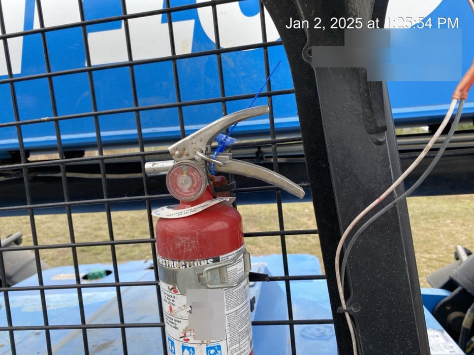 2017 Genie GTH-1056 Solid Tires, 60" carriage, Light Kit, Open ROPS