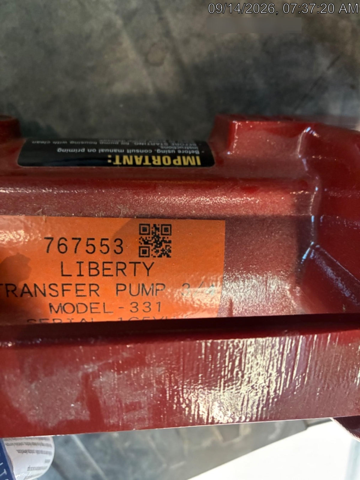 2026 LIBERTY PUMP 331