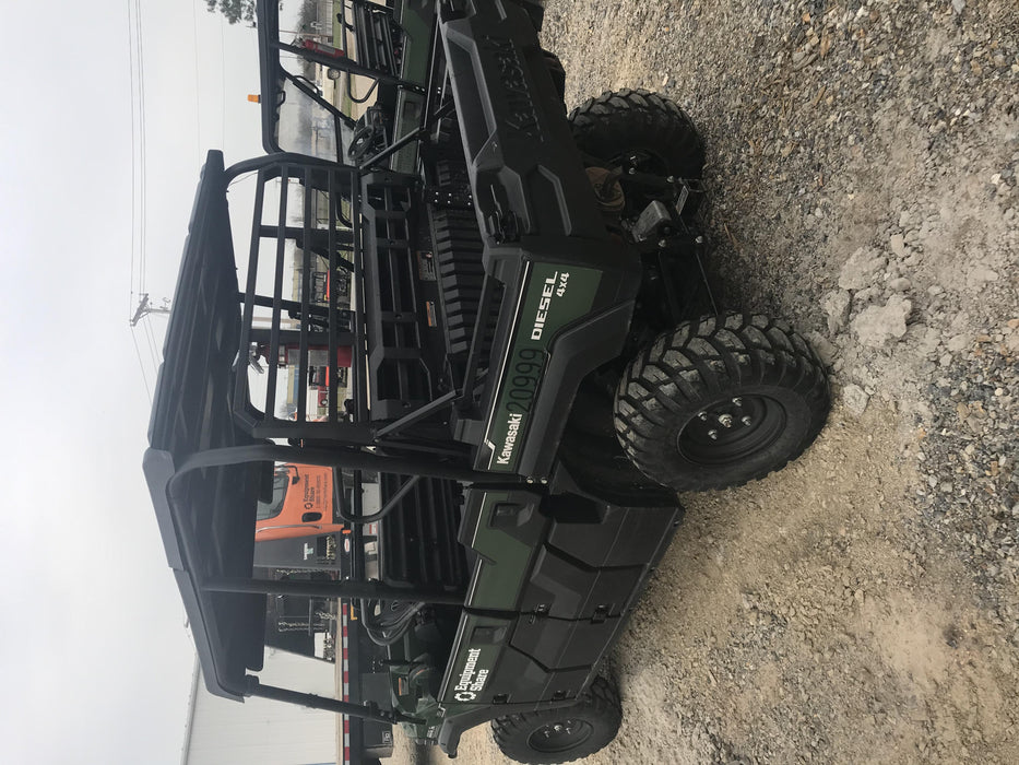Kawasaki Mule PRO-DXT Kawasaki Mule 4x4 Diesel UTV w/Hard Top, Windshield, Beacon, Backup Alarm, ES Keypad/Hardware Installed