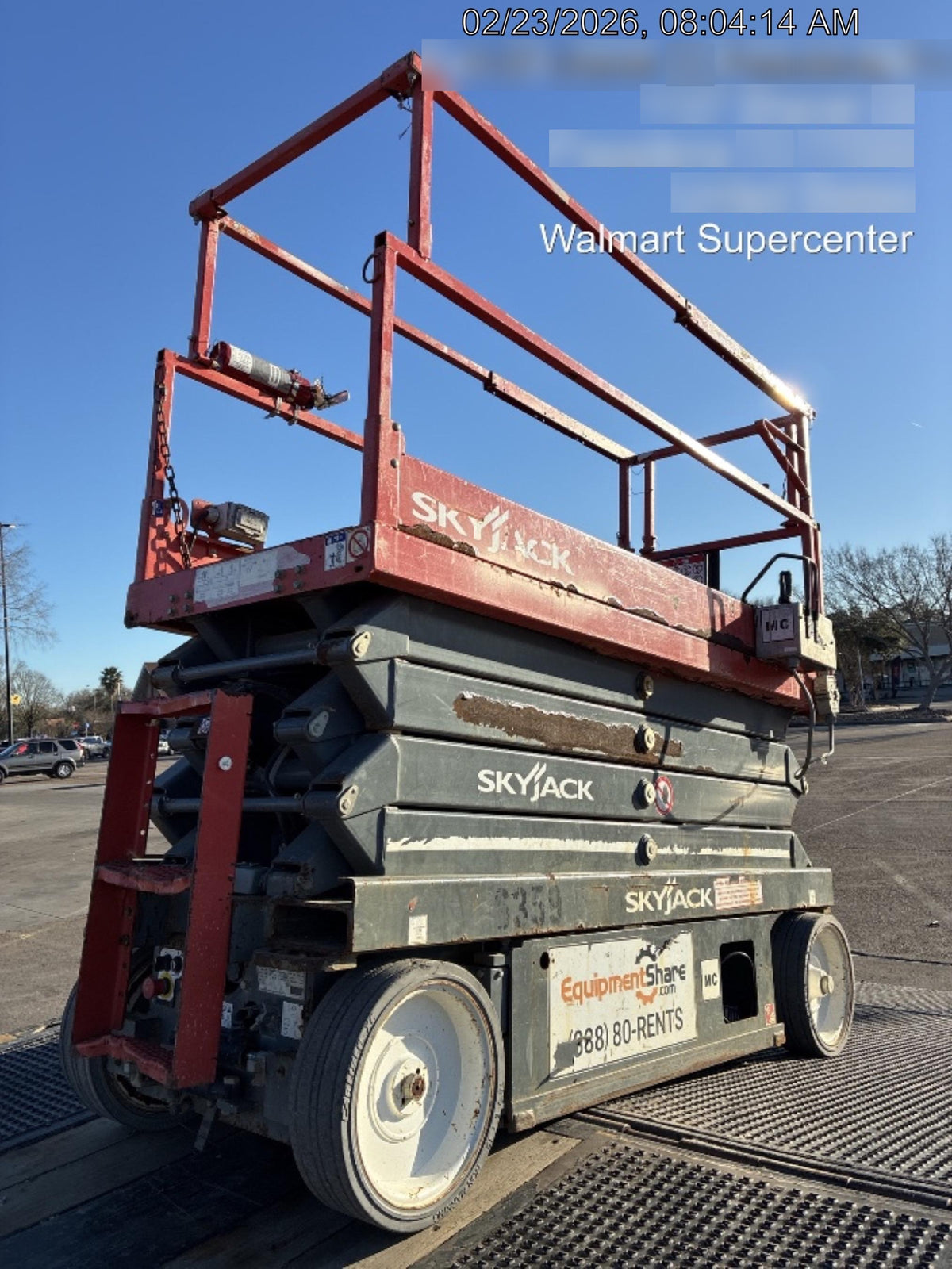 2017 Skyjack SJIII-3226 Skyjack SJ3226, Trojan Battery Set, Extended Warranty 5yr/5k hr