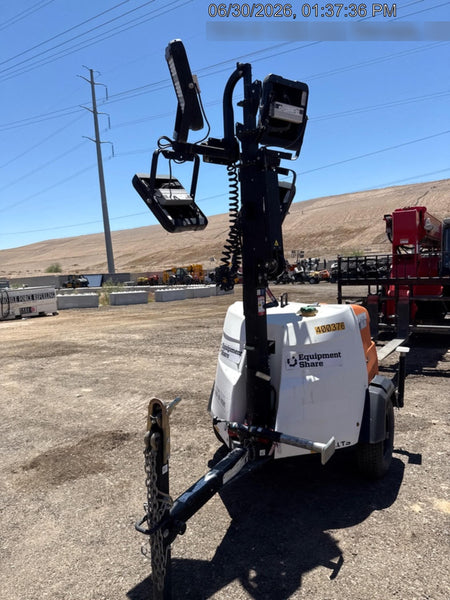 2024 Generac MLT2 Diesel, Flex Switch 120V Input, Powerzone Controller, 
(4) 320W LED Lights, 4kW Generator, 39.9 Gal Fuel Tank, 2" Ball, T3