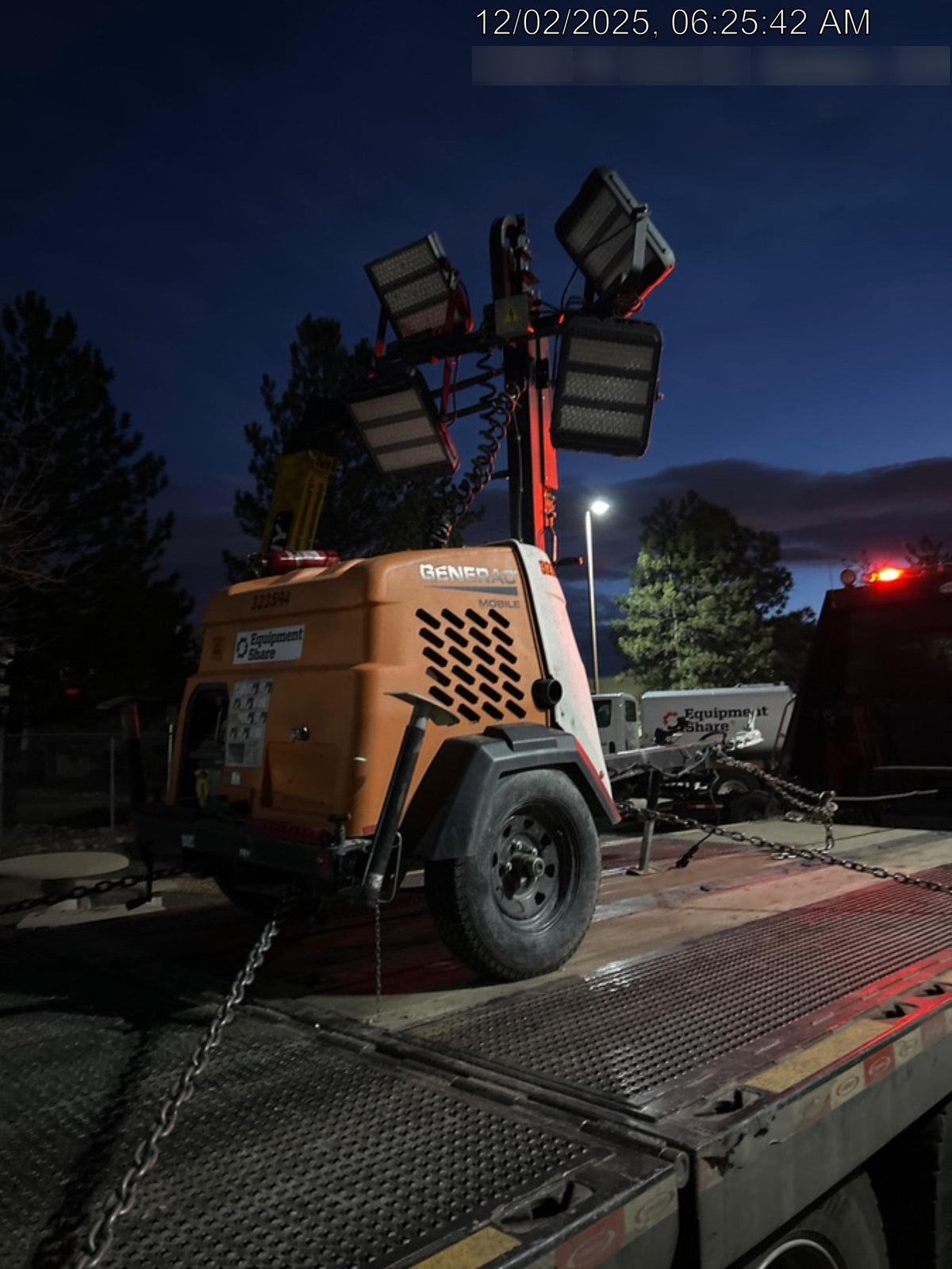 2023 Generac MLT2 Diesel, Flex Switch 120V Input, Powerzone Controller, (4) 320W LED Lights, 4kW Generator, 39.9 Gal Fuel Tank, 2" Ball, T3