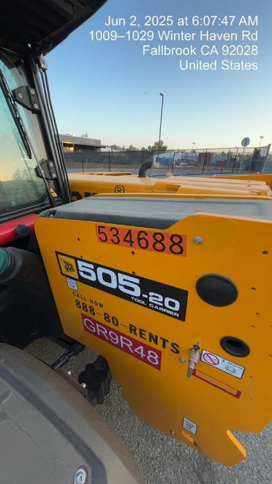 2025 JCB 505-20TC