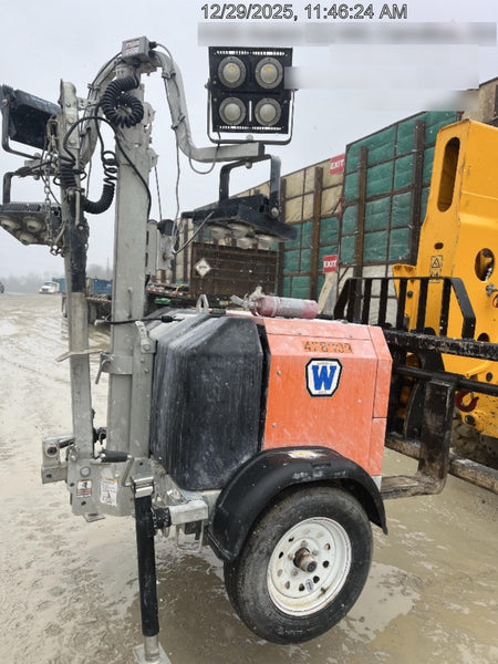 2024 Wanco WLTT-4MM4K Diesel, Deep Sea Controller, Shore Power Plug, Auto Start, (4) 350W LED Floodlights, 4kW Generator, 60 Gal Fuel Tank, 2" Ball, T3