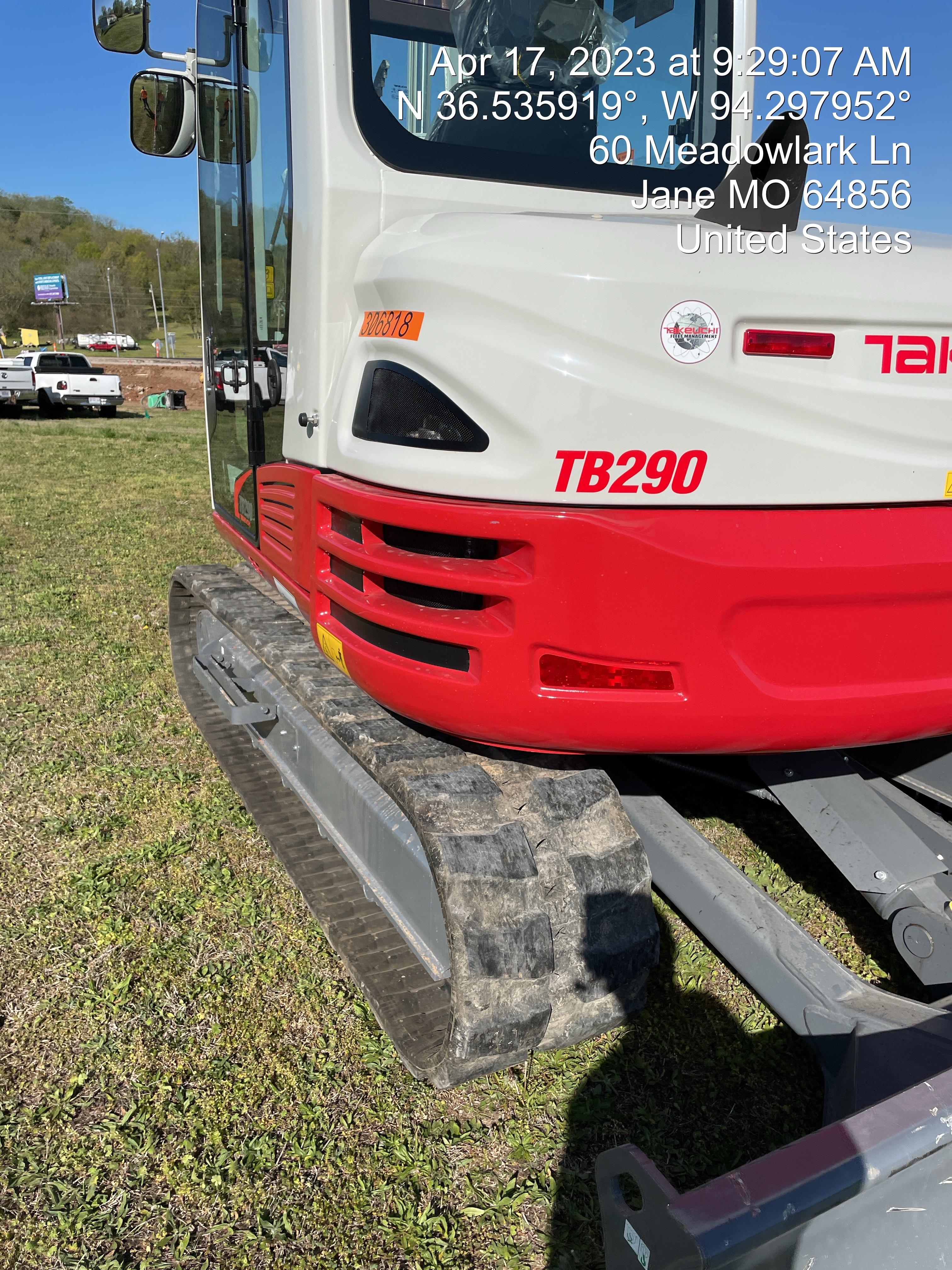 2023 TAKEUCHI TB290-CR