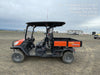 2020 Kubota RTV-X1140W-H 4WD utility cart -LED strobe -Windshield tempered glass -Plastic canopy -Wire harness kit -Backup alarm