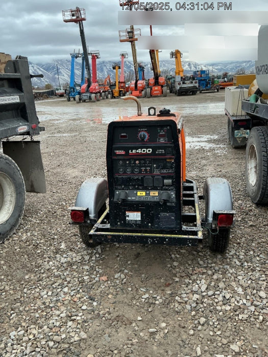 2022 Lincoln Electric LE400 Kubota V1505, Trlr, Cable Rack, Light Kit, ES Decals, T3