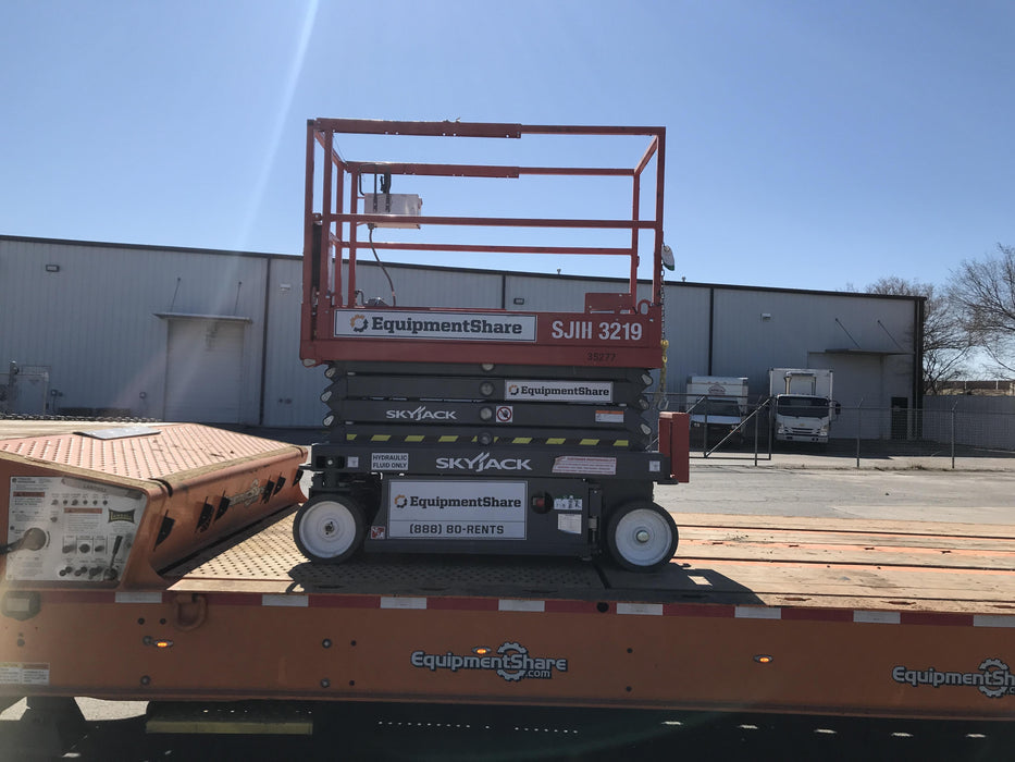 2019 Skyjack SJIII-3219 Standard Options, Trojan Batteries