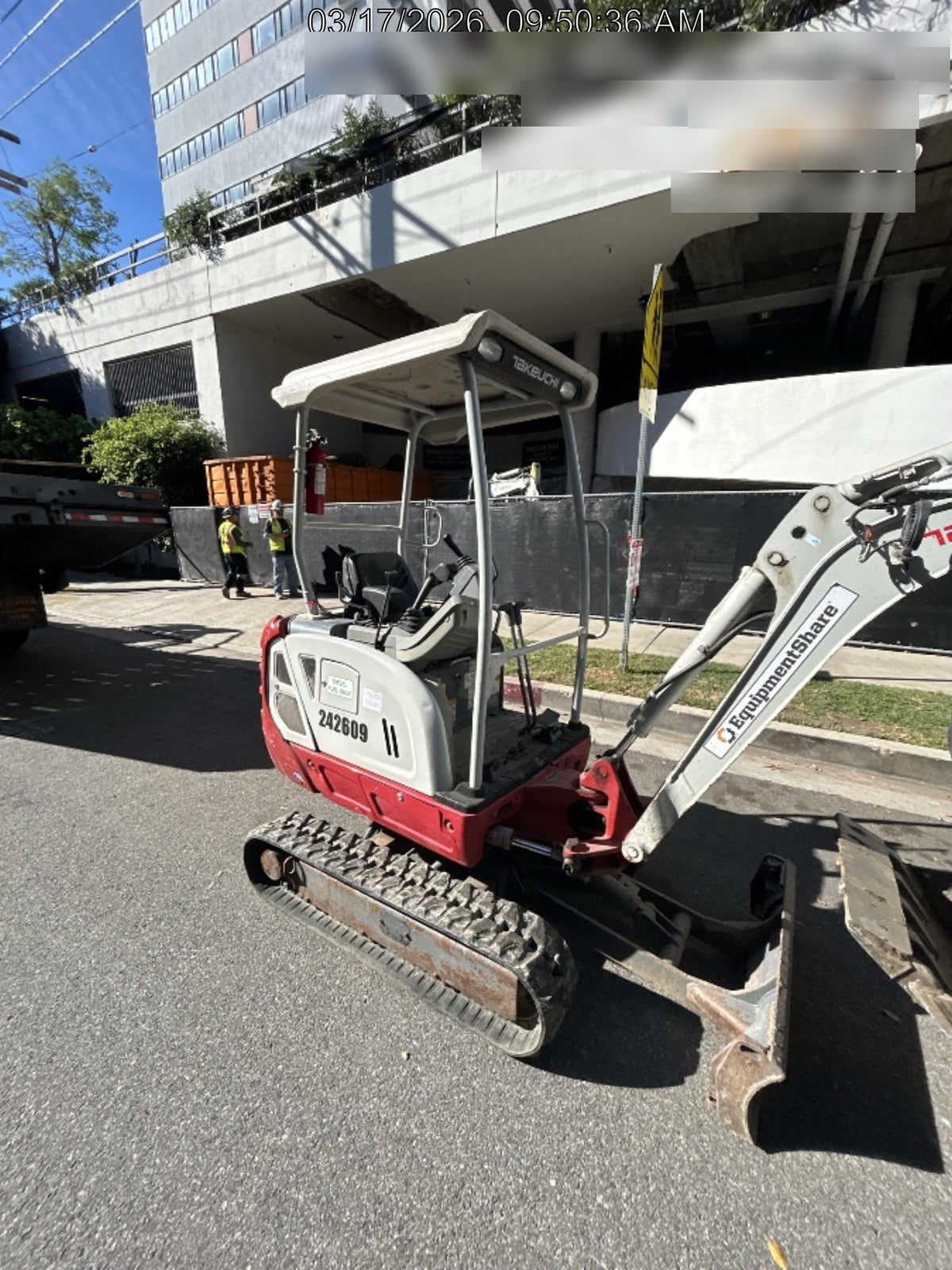 2021 TAKEUCHI TB216R