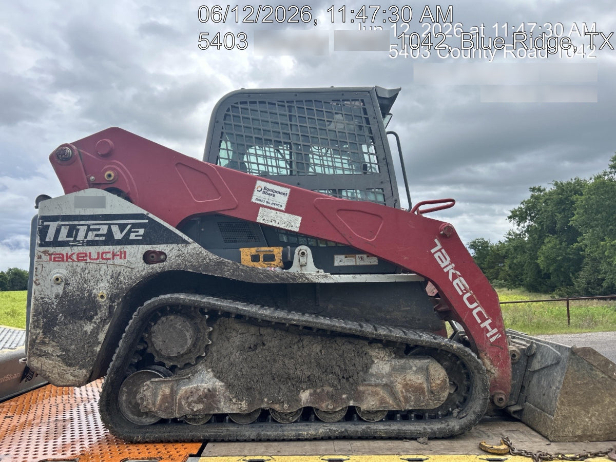 2019 Takeuchi TL12V2 Cab/Heat/Air w/Auxiliary Hydraulics, 2 Speed, Hydraulic QC