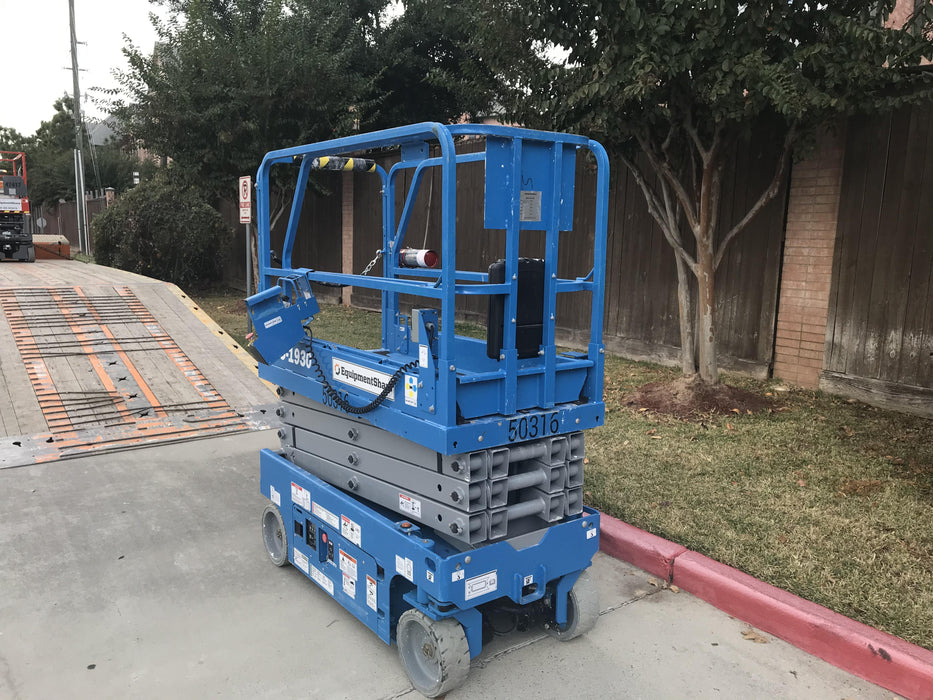 2019 Genie GS-1930 Fixed Rails with Chain Entry