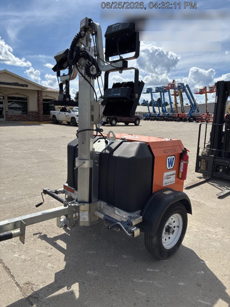2024 Wanco WLTT-4MM4K Diesel, Deep Sea Controller, Shore Power Plug, Auto Start, (4) 350W LED Floodlights, 4kW Generator, 60 Gal Fuel Tank, 2" Ball, T3
