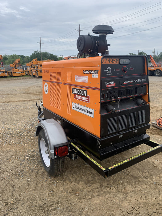 2022 Lincoln Electric Vantage 549X Crosslink Technology, Trailer Mounted, ES Decals, T3