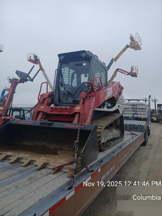 2020 Takeuchi TL12V2-CRH Cab, Rubber Track, & HF