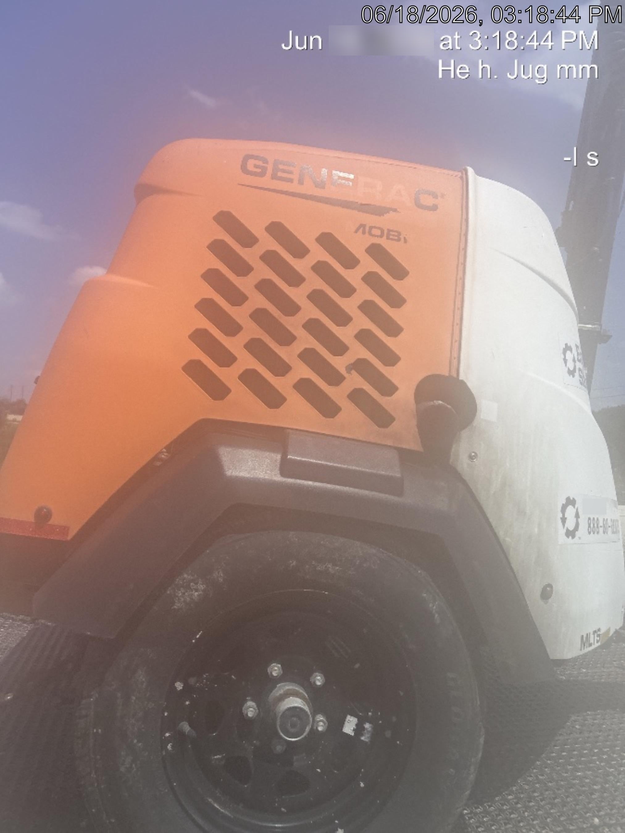 2023 Generac MLT2 Diesel, Flex Switch 120V Input, Powerzone Controller, (4) 320W LED Lights, 4kW Generator, 39.9 Gal Fuel Tank, 2" Ball, T3