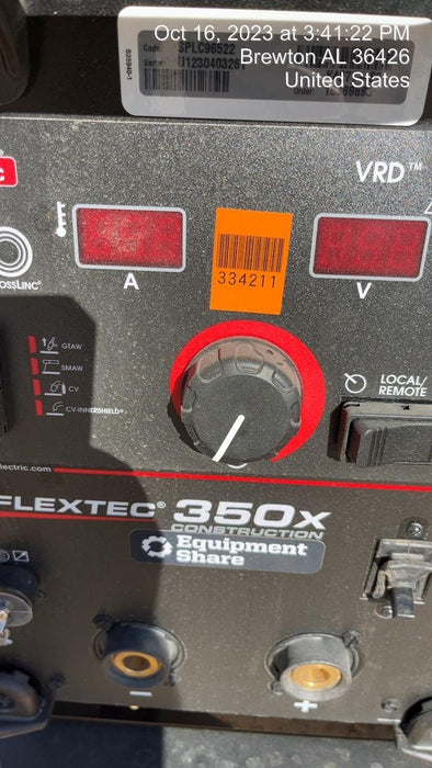 2023 LINCOLN ELECTRIC FLEXTEC 350X