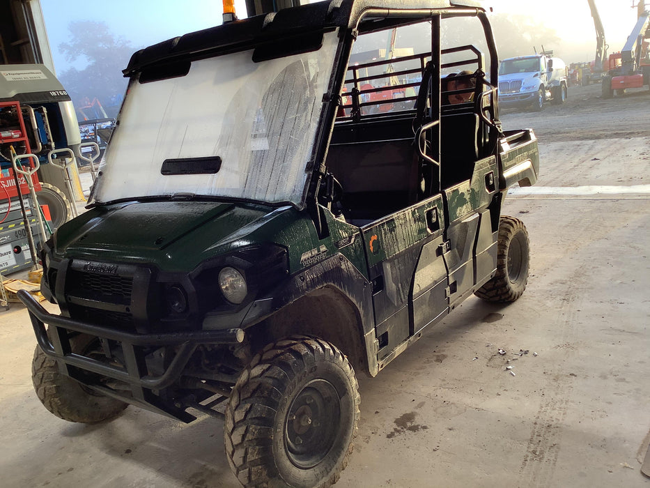 2019 Kawasaki Mule PRO-DXT Standard Options, Backup Alarm, Beacon, Plastic Hard Top, Poly Windshield, Horn Kit