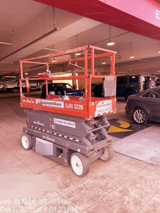 2019 Skyjack SJIII-3226 Standard Options, Trojan Batteries