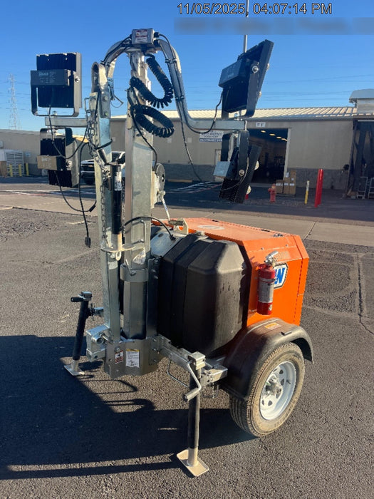 2024 Wanco WLTT-4MM4K Diesel, Deep Sea Controller, Shore Power Plug, Auto Start, (4) 350W LED Floodlights, 4kW Generator, 60 Gal Fuel Tank, 2" Ball, T3