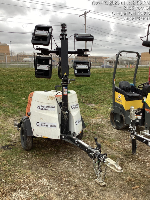 2023 Generac MLT2 Diesel, Flex Switch 120V Input, Powerzone Controller, (4) 320W LED Lights, 4kW Generator, 39.9 Gal Fuel Tank, 2" Ball, T3