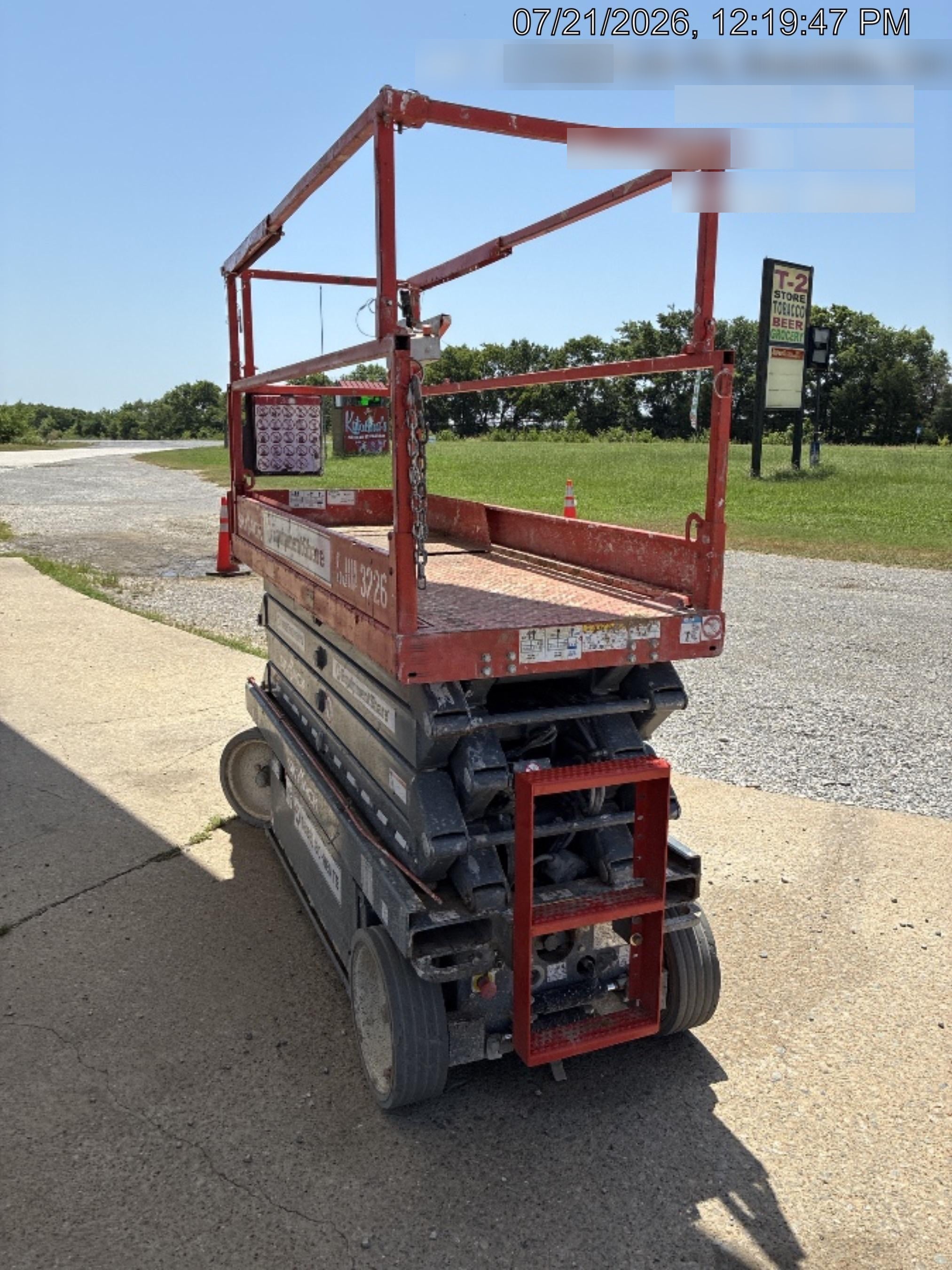 2016 Skyjack SJIII-3226 Standard Options
