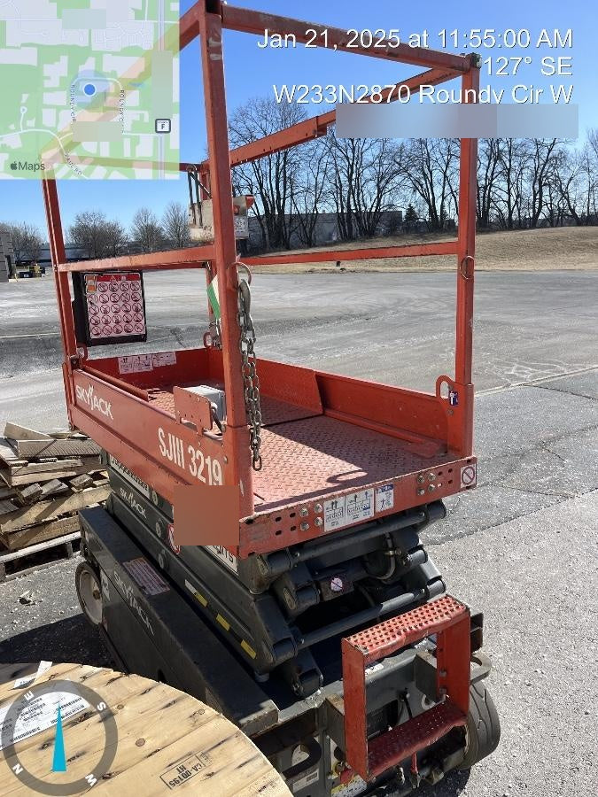 2018 Skyjack SJIII-3219 Standard Rental Specs