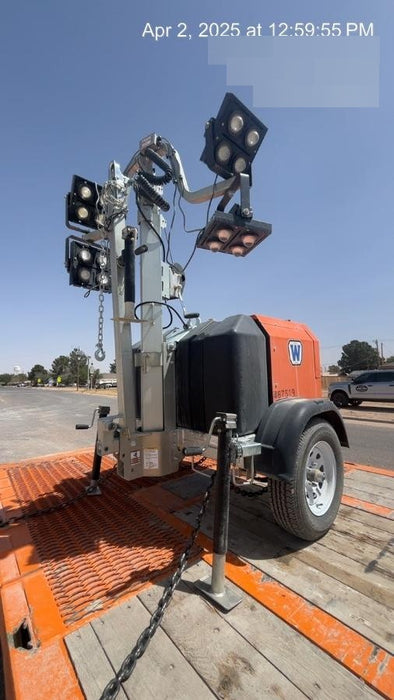 2024 Wanco WLTT-4MM4K Diesel, Deep Sea Controller, Shore Power Plug, Auto Start, (4) 350W LED Floodlights, 4kW Generator, 60 Gal Fuel Tank, 2" Ball, T3