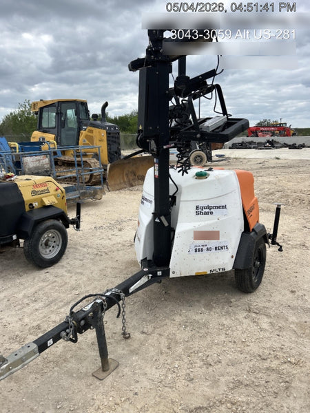 2024 Generac MLT2 Diesel, Flex Switch 120V Input, Powerzone Controller, 
(4) 320W LED Lights, 4kW Generator, 39.9 Gal Fuel Tank, 2" Ball, T3