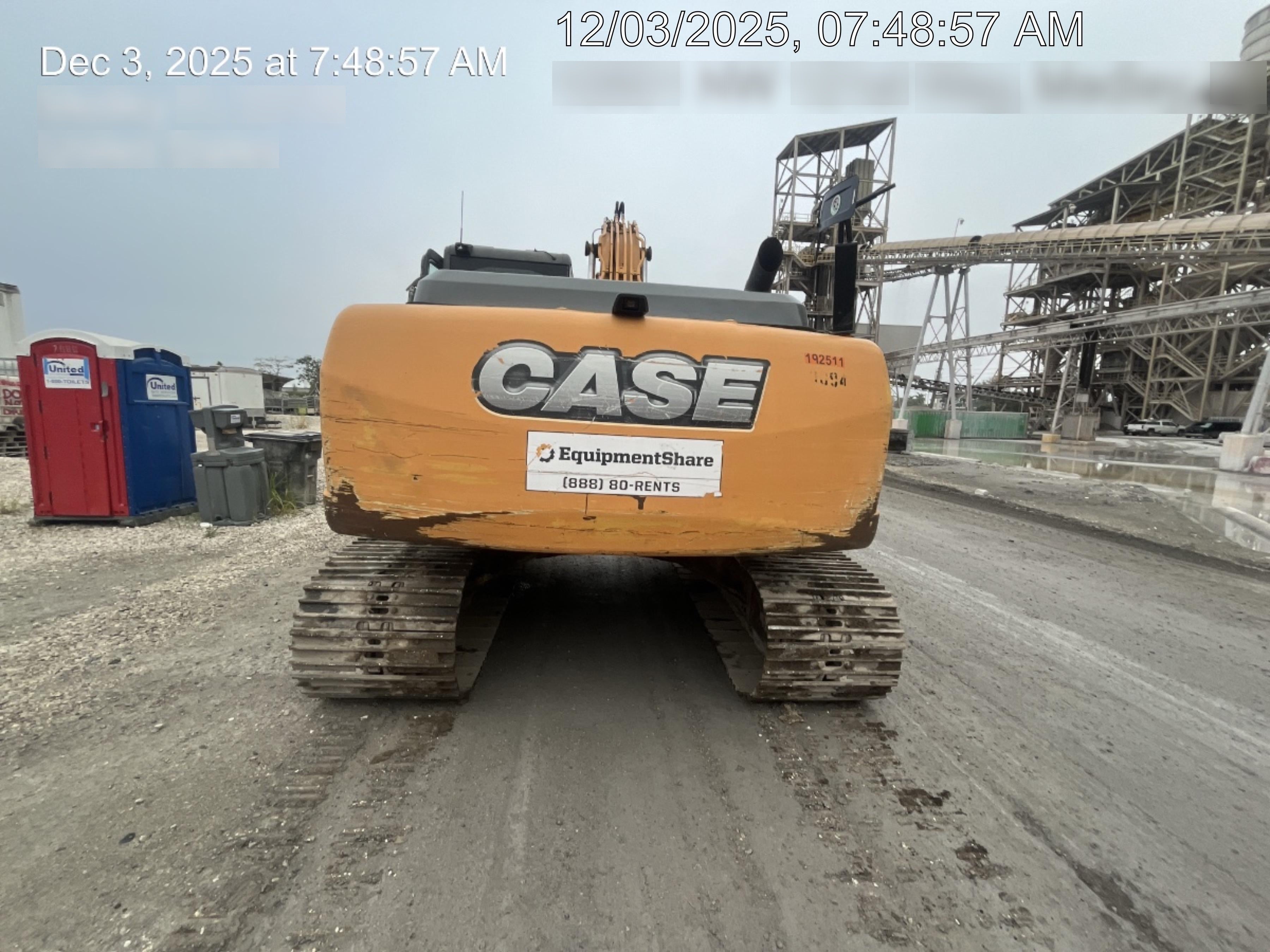 2015 Case CX210C CAB A/C, 9'-8" ARM, STEEL TRACKS, AUX HYD, THUMB