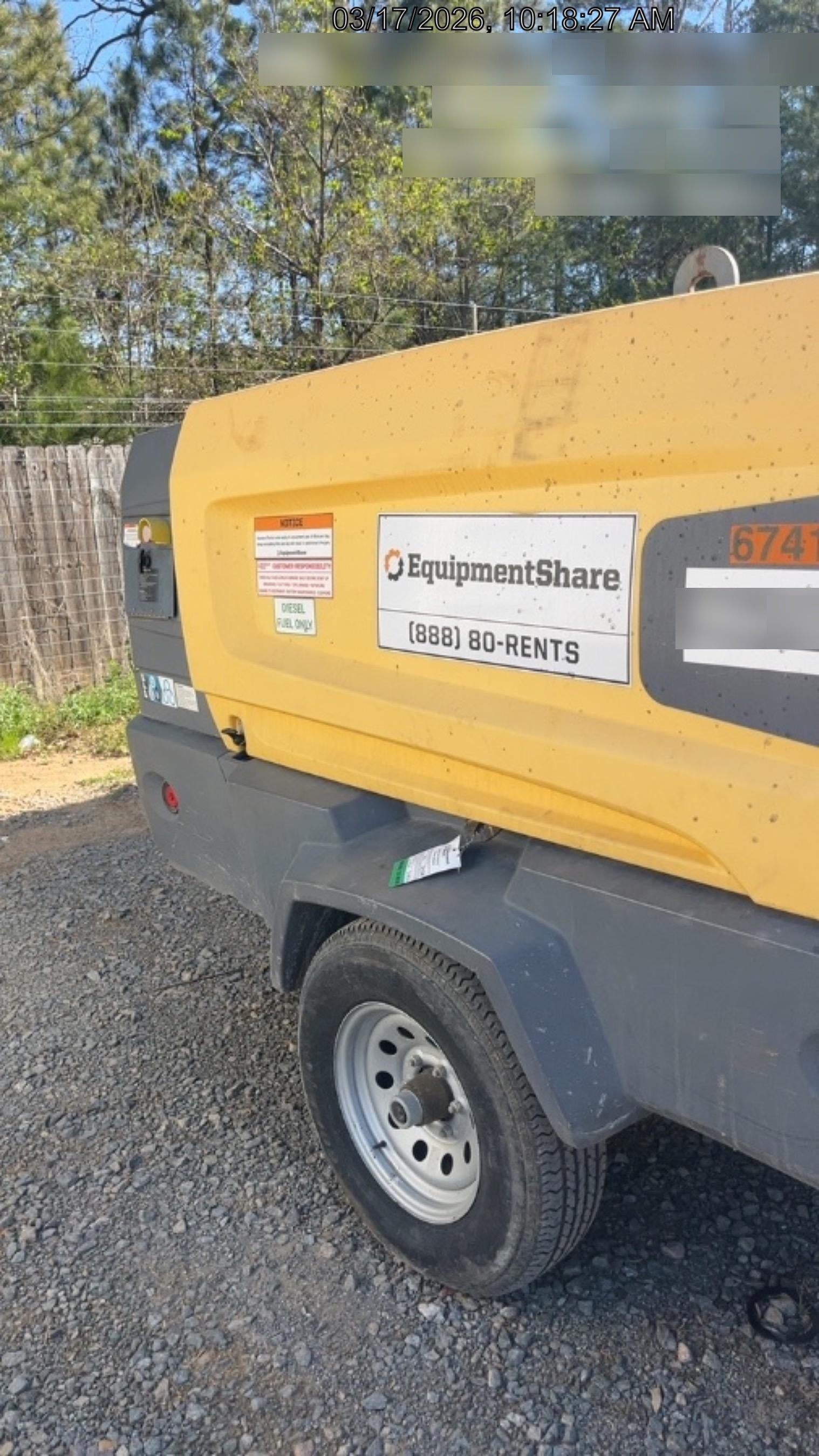 2020 ATLAS COPCO XATS 400 PFF
