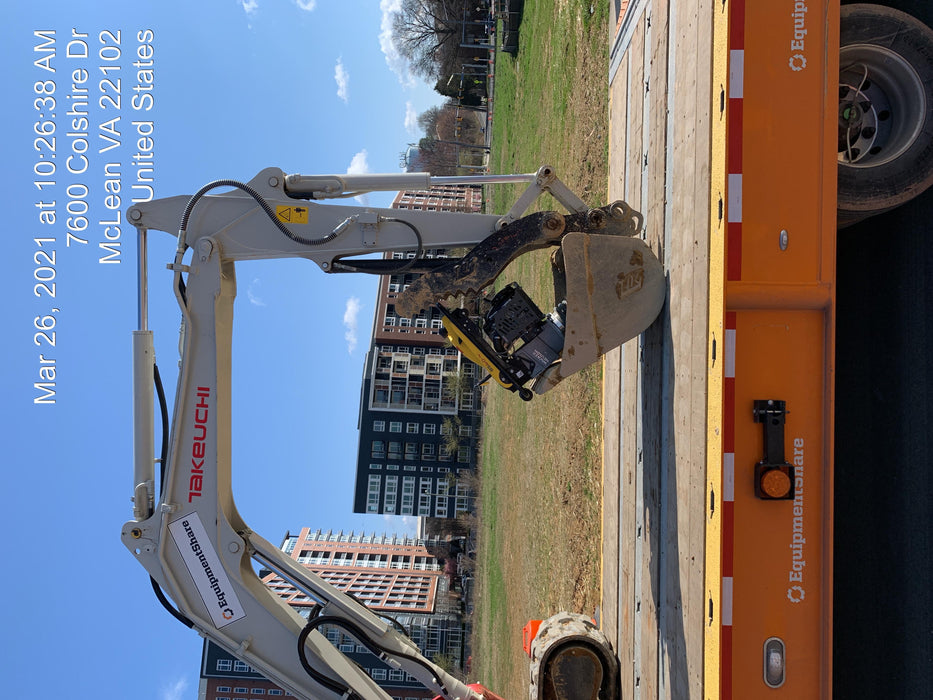 2020 Takeuchi TB250-2C Cab/Heat/Air, Rubber Tracks, Manual TAG QC