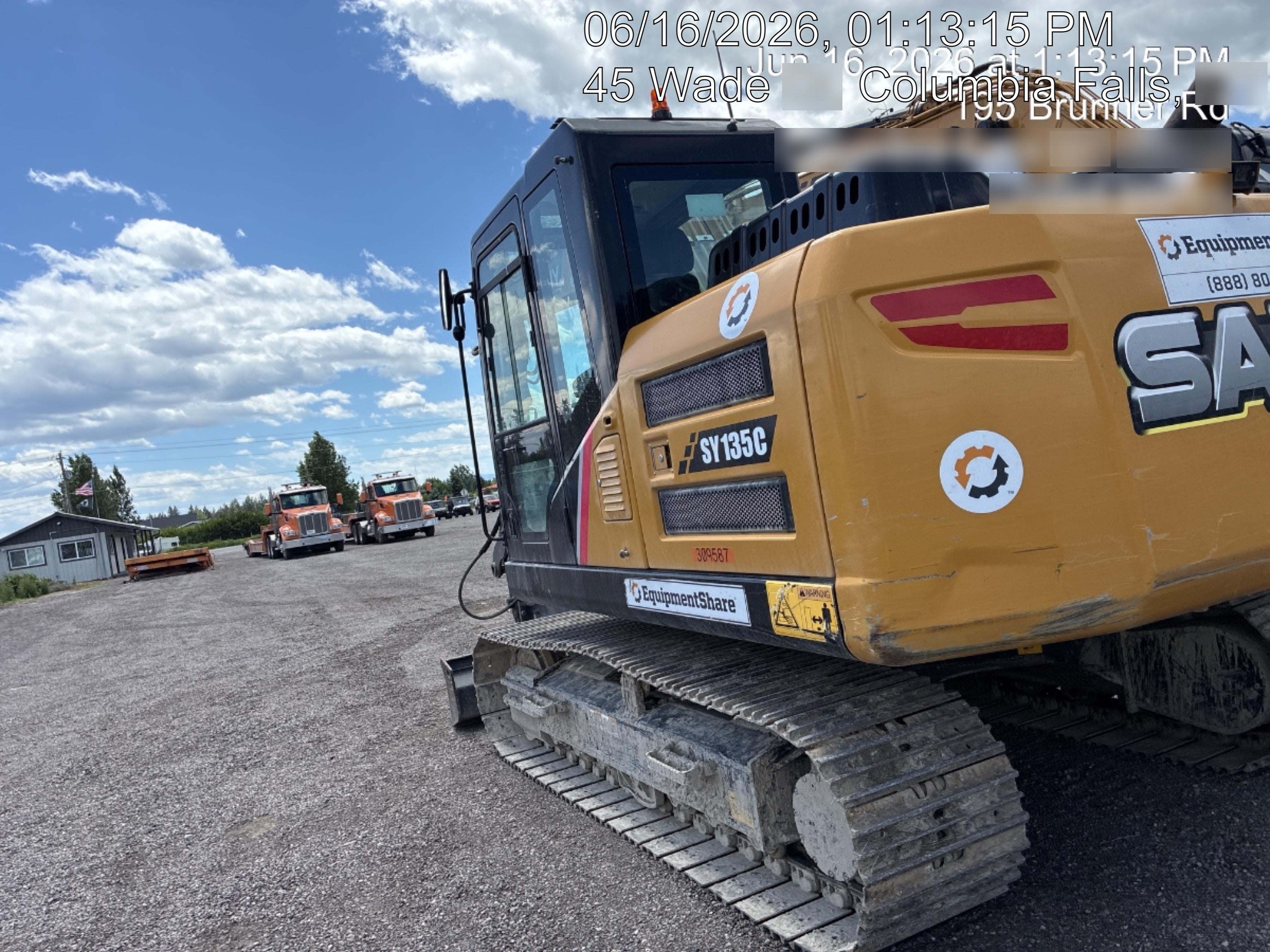 2023 SANY SY135S