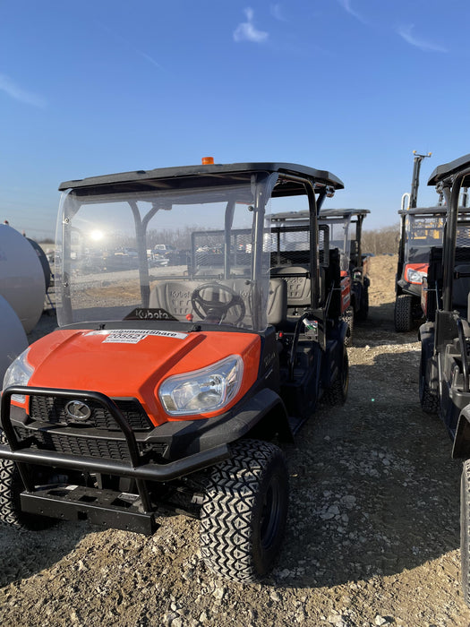 2022 Kubota RTV-X1140W-H Plastic Canopy, Windshield Acrylic Clear, LED Strobe Light, Wire Harness Kit, Back up Alarm