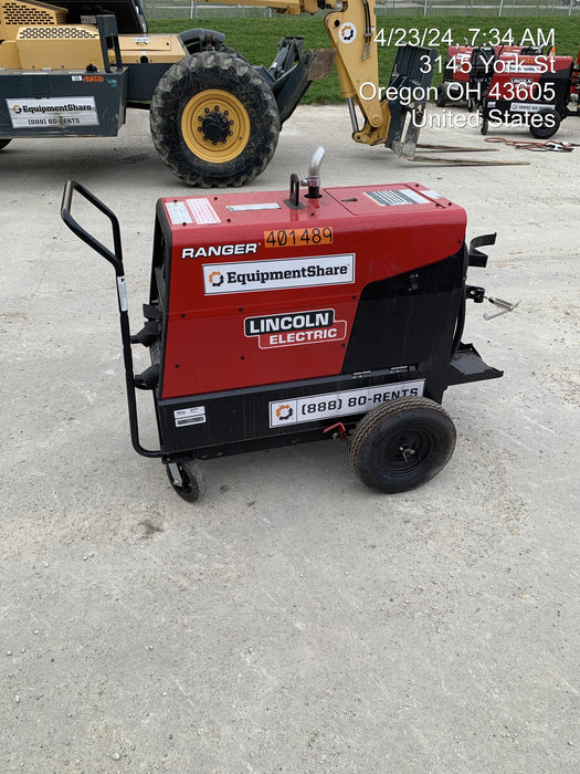 2024 Lincoln Electric Ranger 305 LPG Ranger 305 LPG, Undercarriage, Tank Holder & Strap, 10kw AC Gen, 25hp Kohler LPG Eng