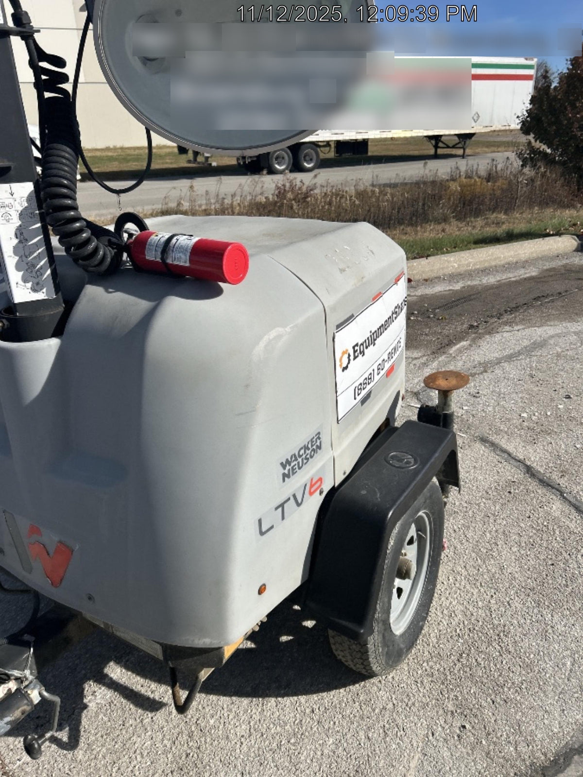 2019 Wacker Neuson LTV6L-MH Standard Options, ES Track Hardware, Fuel Level Sensor