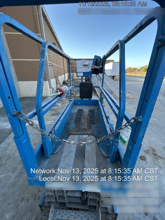 2017 Genie GS-1930 Genie GS-1930 Lift w/Fixed Rail and Chain Entry