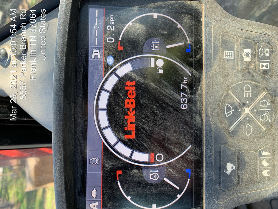 2020 Link-Belt 80X3EX EXC, 7'2" ARM, 17.7" RT, MFH(PJ)