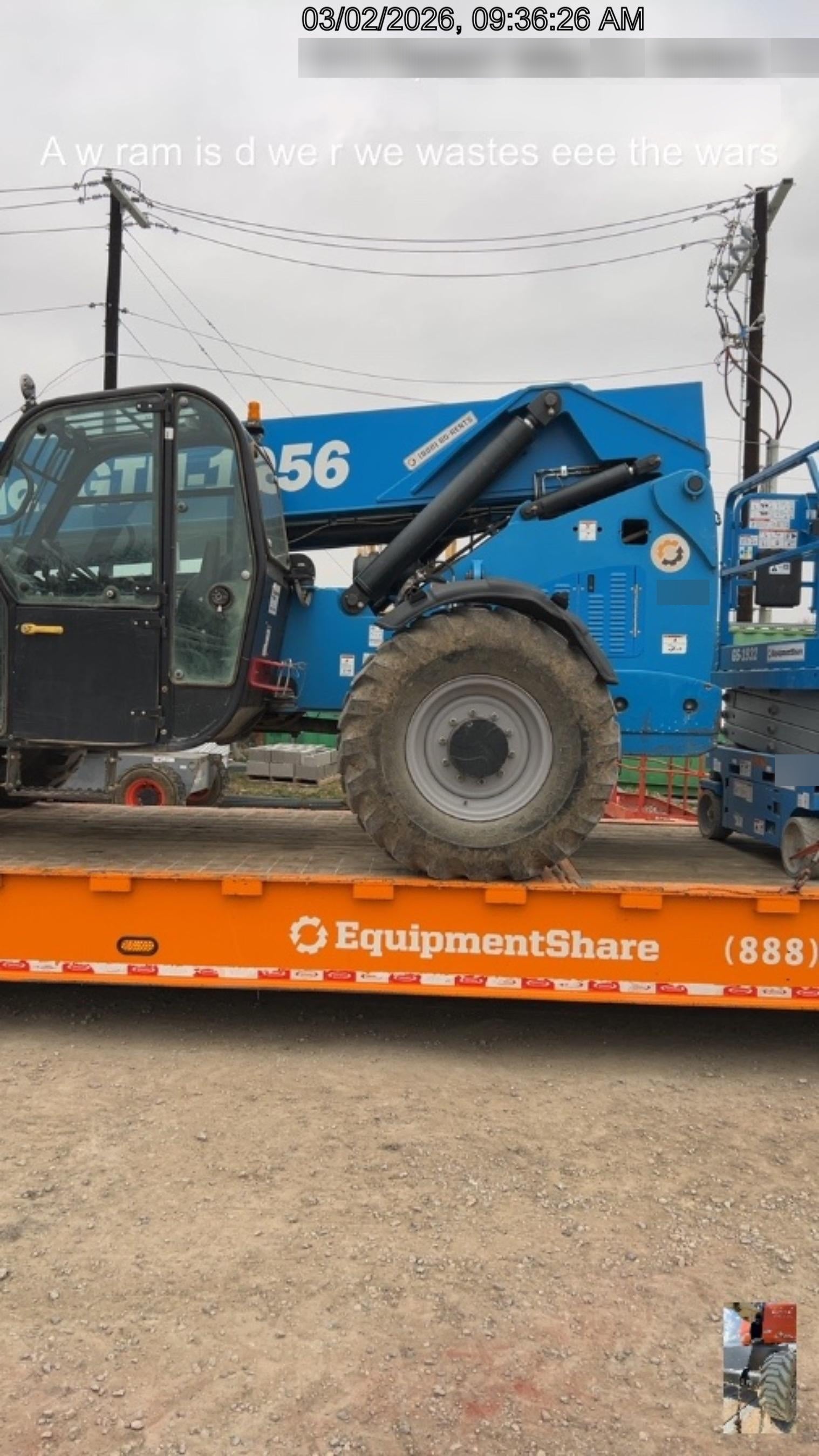 2018 GENIE GTH-1056