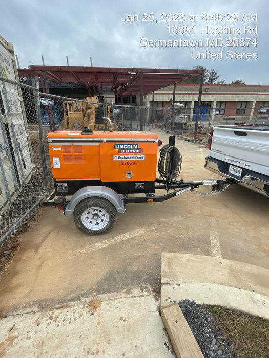 2022 Lincoln Electric LE400 Kubota V1505, Trlr, Cable Rack, Light Kit, ES Decals, T3