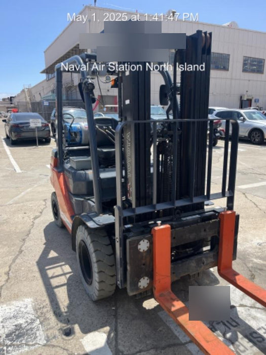 2022 TOYOTA 8FGU25 LP w/ Scale