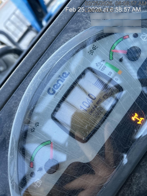 2018 Genie GTH-1056 GTH-1056 w/Open ROPS, Solid Tires, Work Lights, 60" carriage/forks, cab mesh, beacon