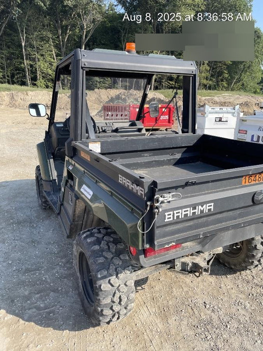 2021 Yanmar YU1000 Canopy, Steel Wheel, Poly WindShield, Beacon, Backup Alarm