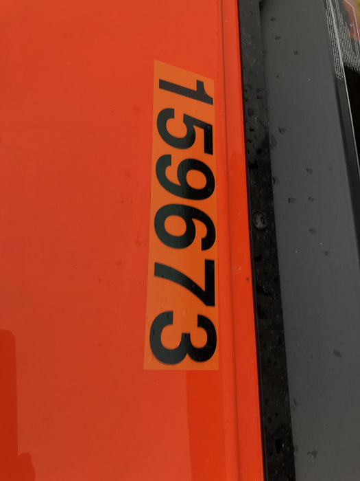 2021 Kubota RTV-X1140W-H Plastic Canopy, Windshield Acrylic Clear, LED Strobe Light, Wire Harness Kit, Back up Alarm